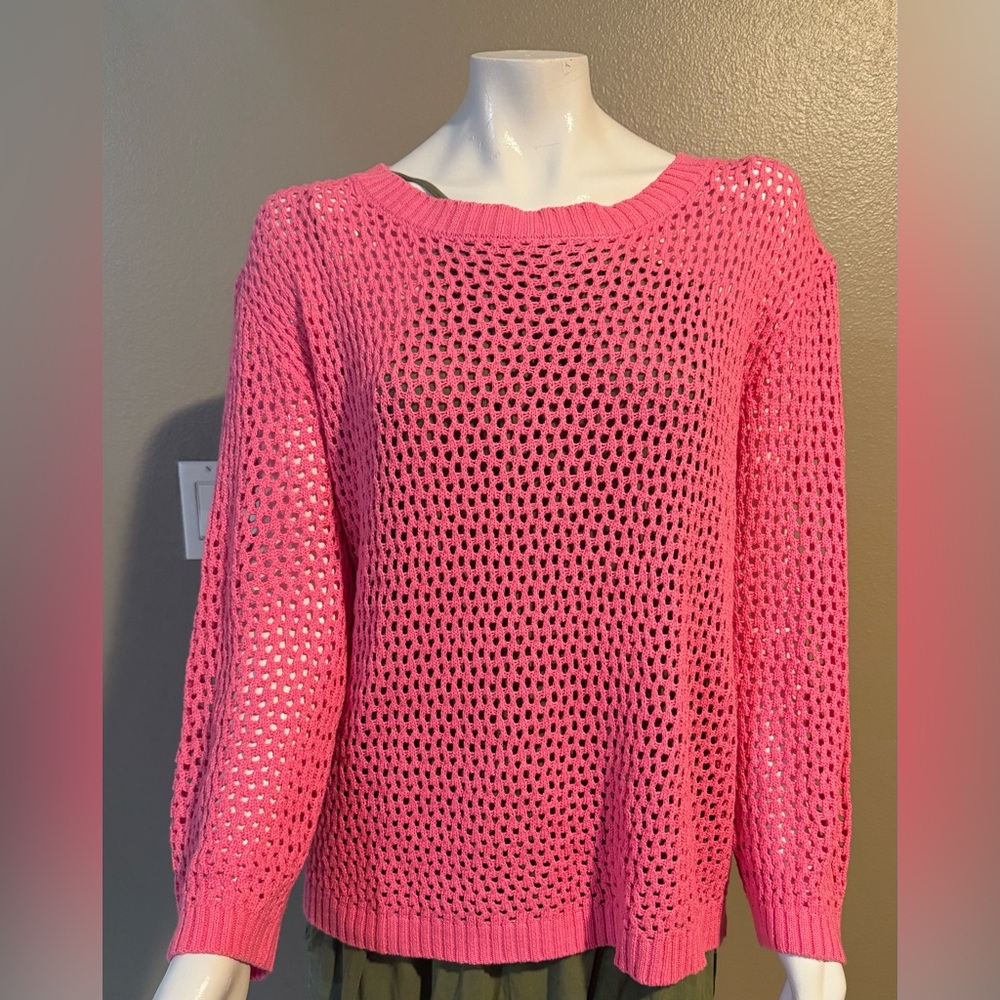 Anrabess Women's Crochet Sweater